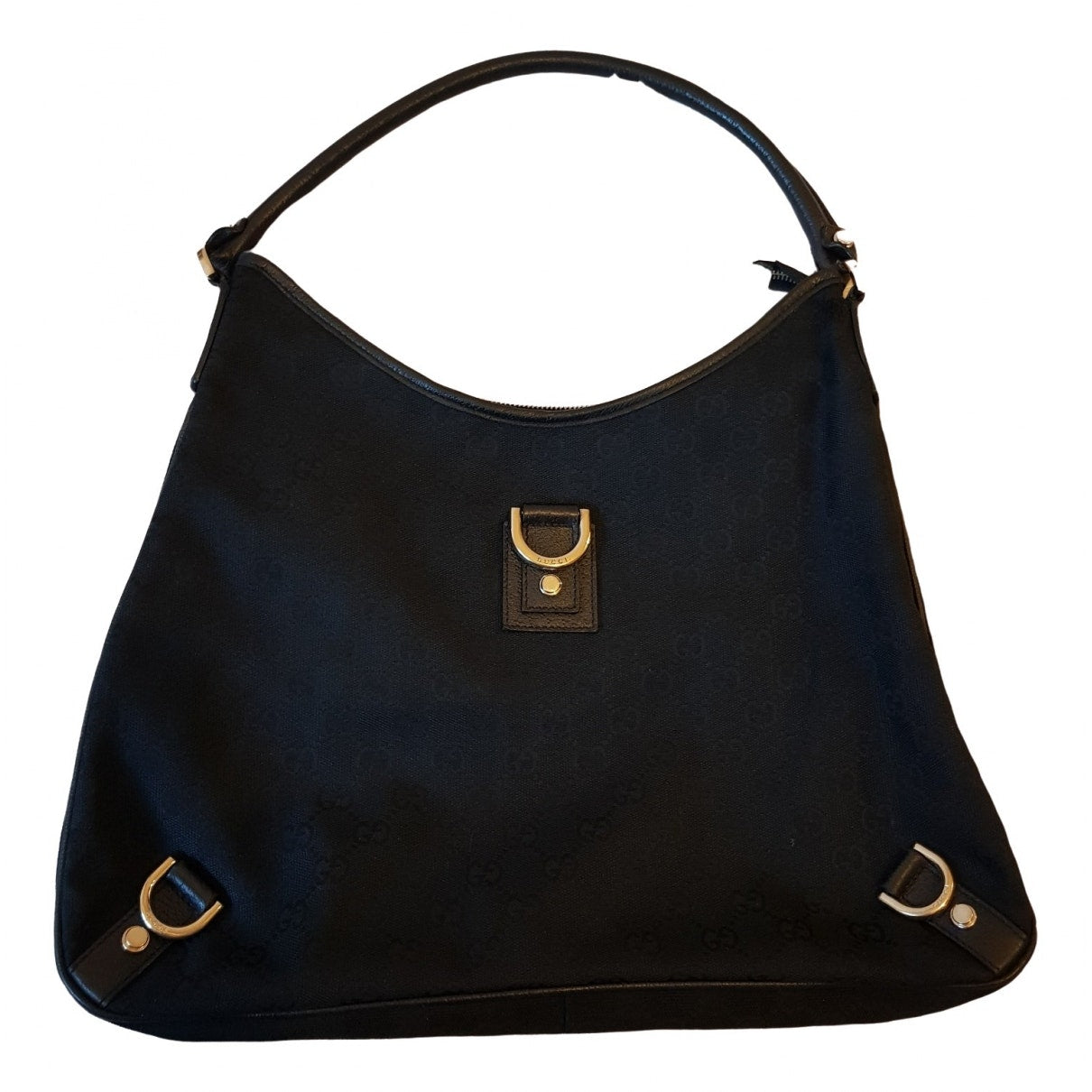 Gucci black cloth handbag