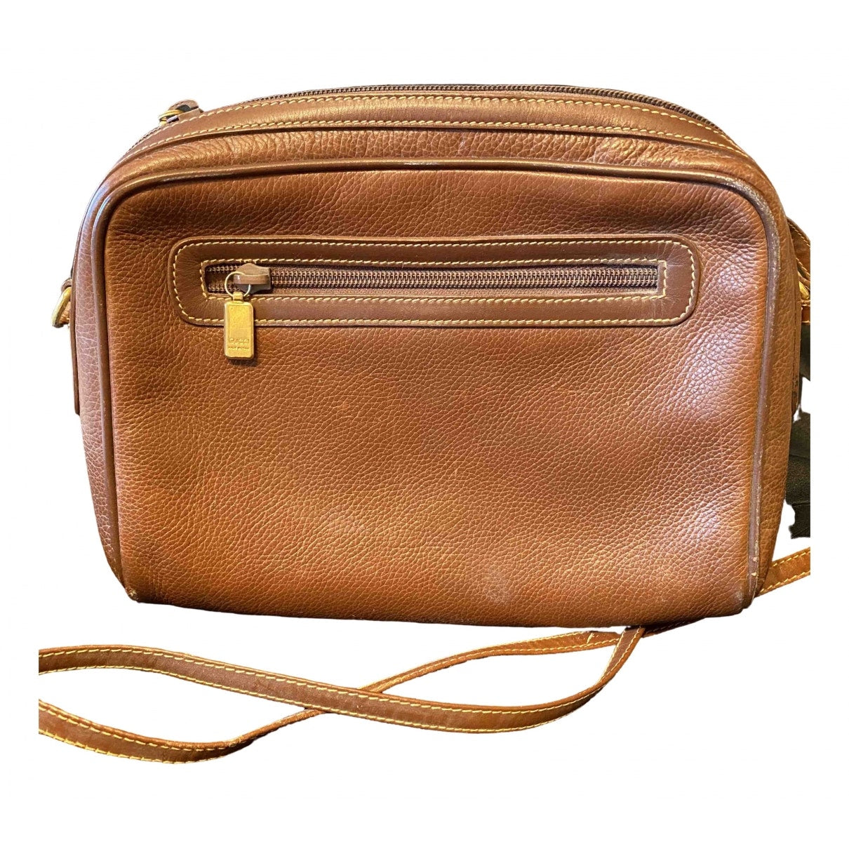 Gucci brown leather handbag