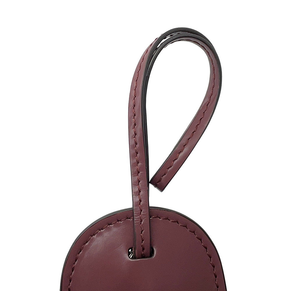GUCCI Lady Lock Handbag Purple331828 Leather
