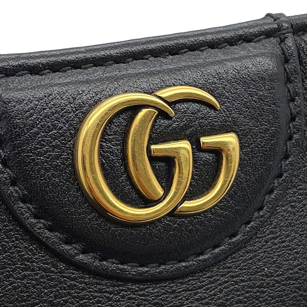 GUCCI Diana 2WAY Handbag Black746251 Leather Bamboo Size Small