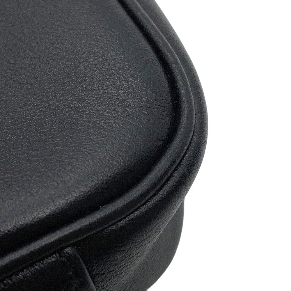 GUCCI Diana 2WAY Handbag Black746251 Leather Bamboo Size Small