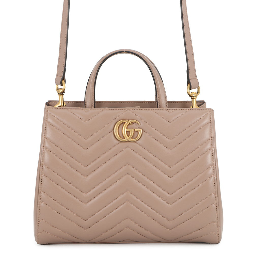 GUCCI GG Marmont 2WAY Handbag Jasmin Flower448054 Leather