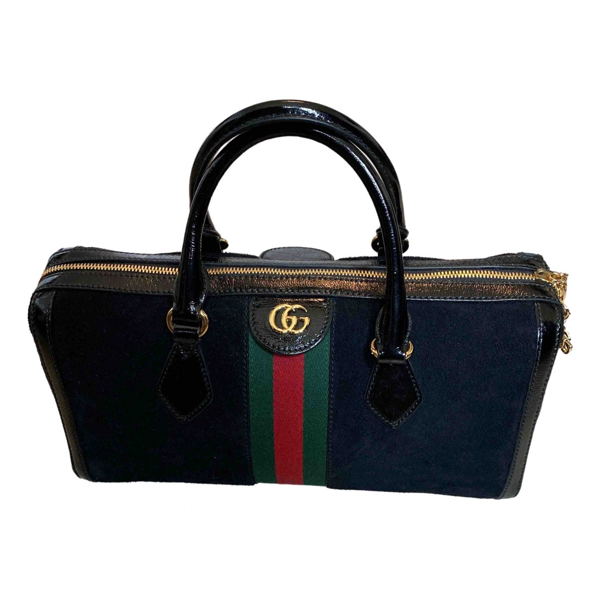 Gucci ophidia black leather handbag
