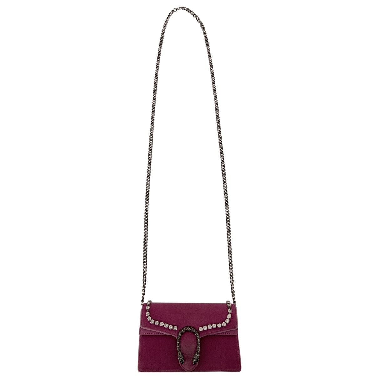 Gucci dionysus pink velvet handbag