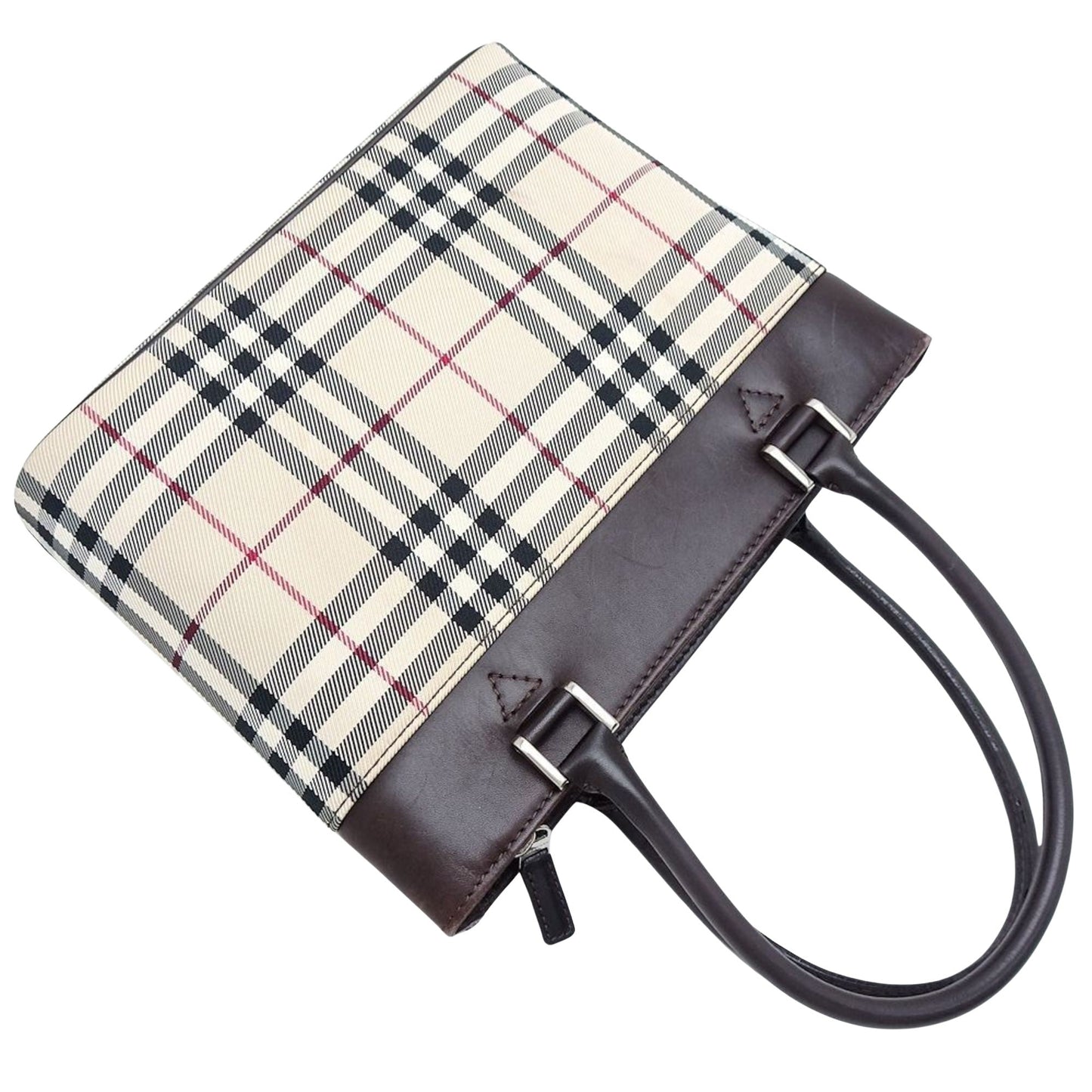 Burberry Luxury Nova Check Handbag Travel Bag Check Handbag 291