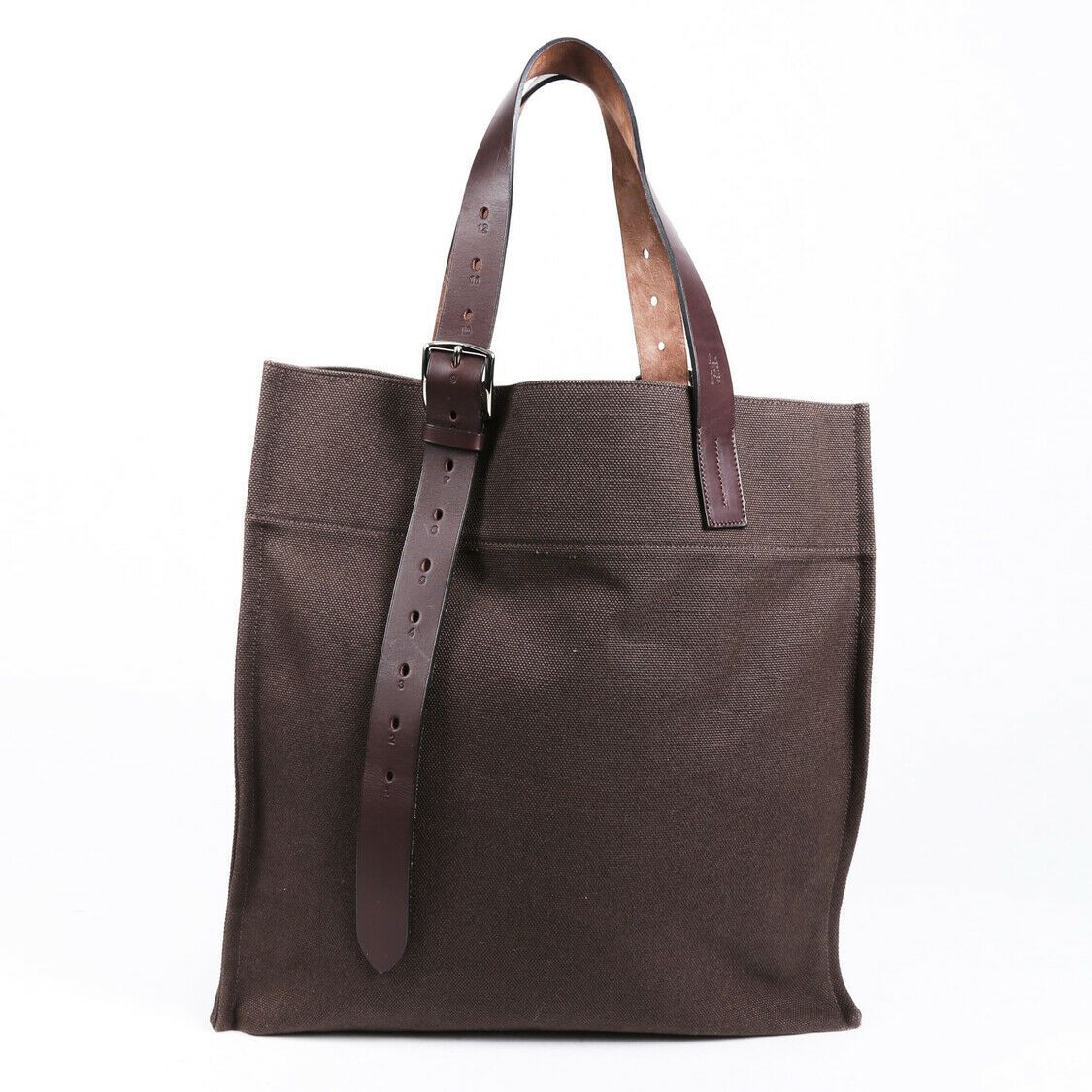 Hermes Luxury Toile Etriviere Shopping Tote Handbag Tote Bag