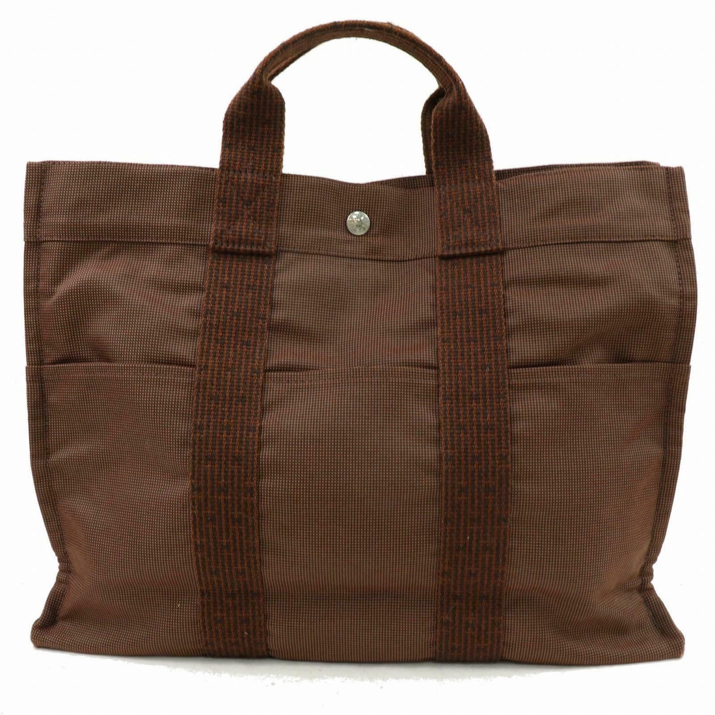 Hermes Brand Luxury Tote Bag Other (Shc ) Canvas Brown