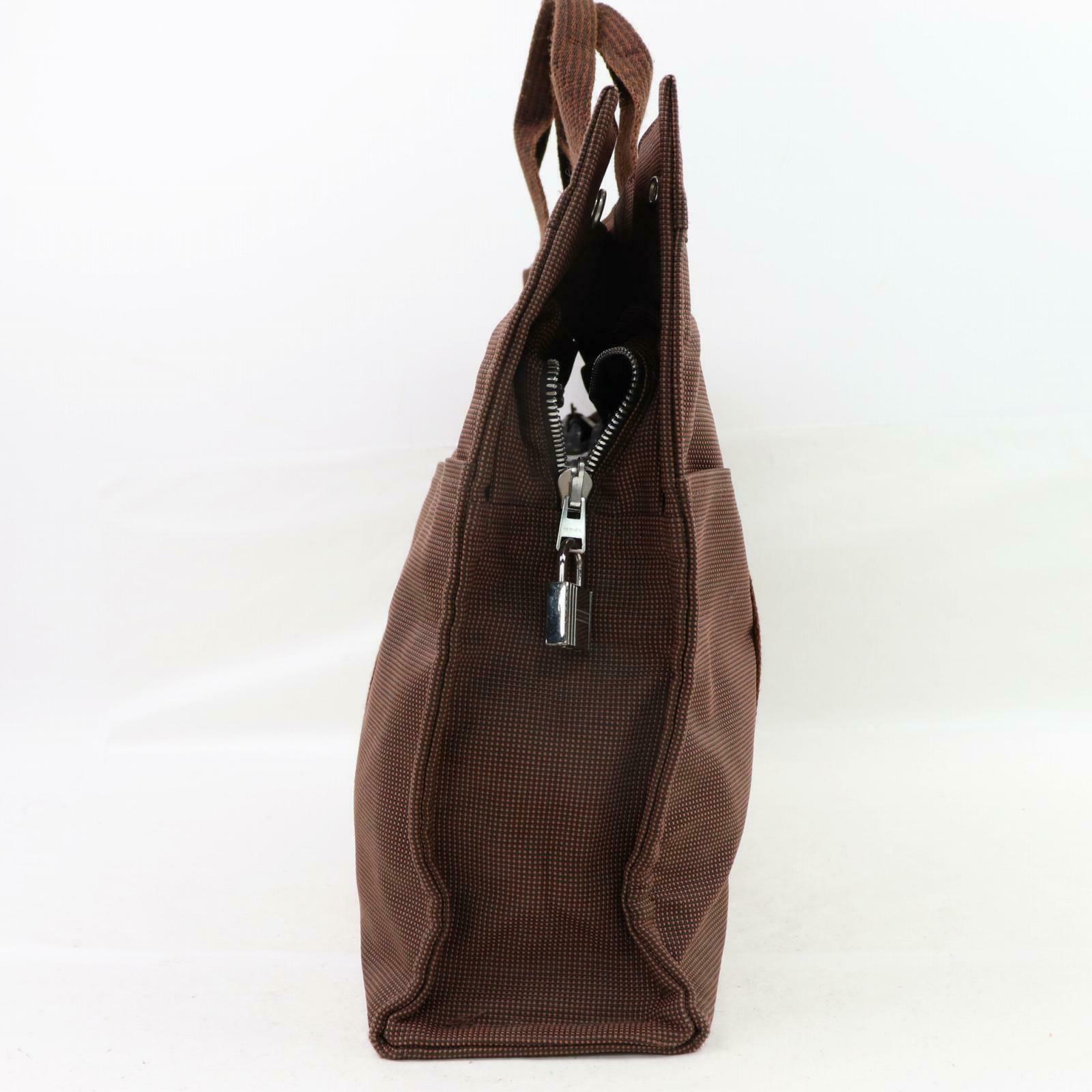 Hermes Brand Luxury Tote Bag Other (Shc ) Canvas Brown