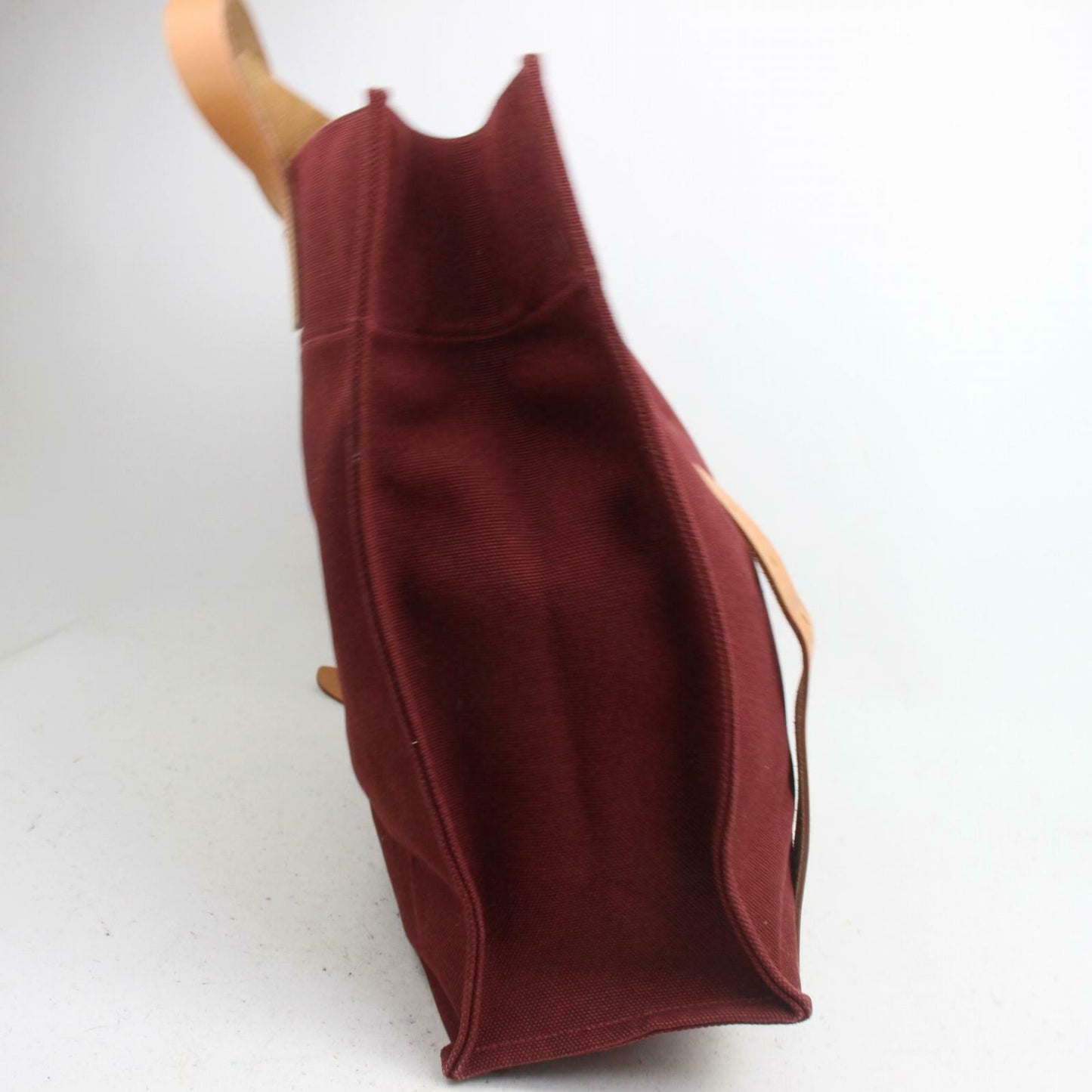 Hermes Luxury Tote Bag Etriviere Bordeaux (Shc ) Canvas