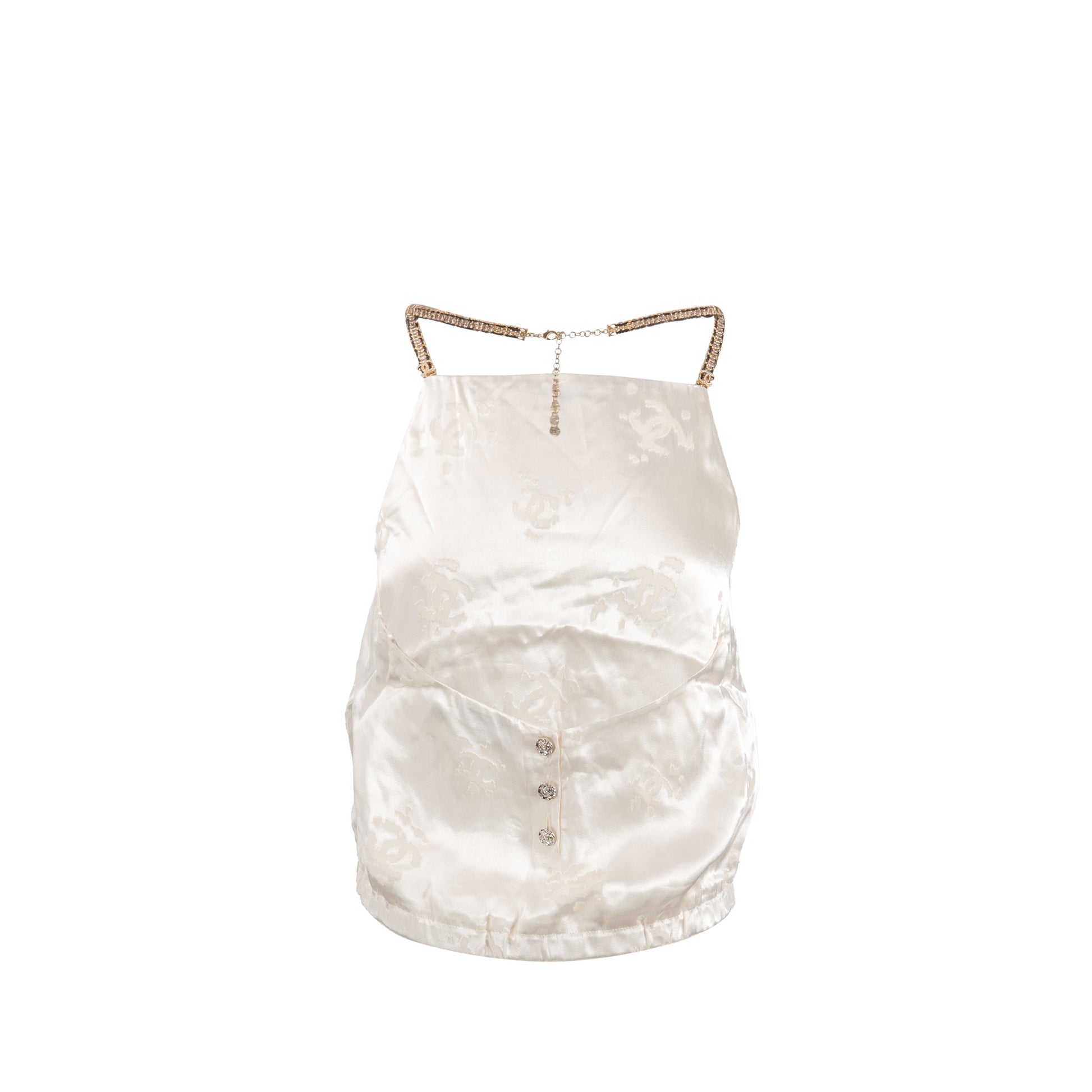 Chanel White Handbag 5