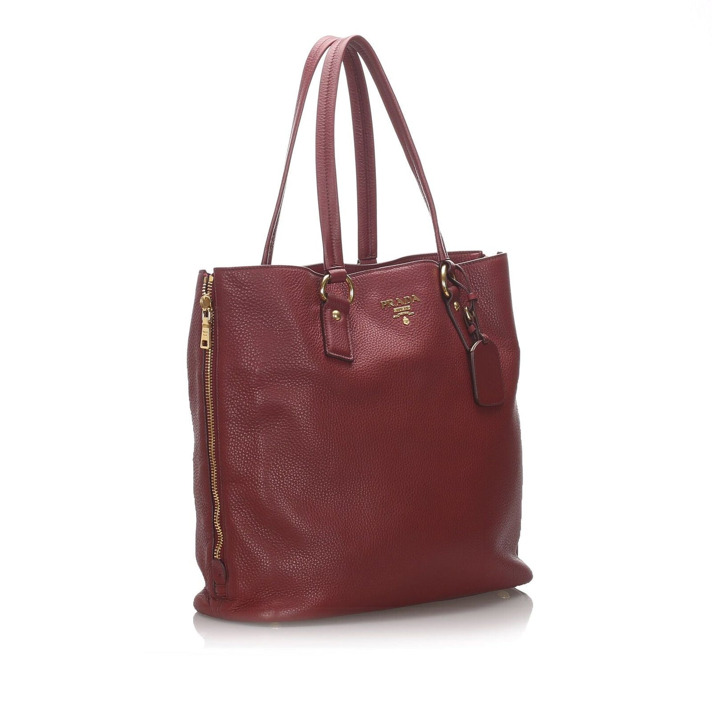 Prada Calf Daino Tote Bag Italy Leather Calf Leather Vitello