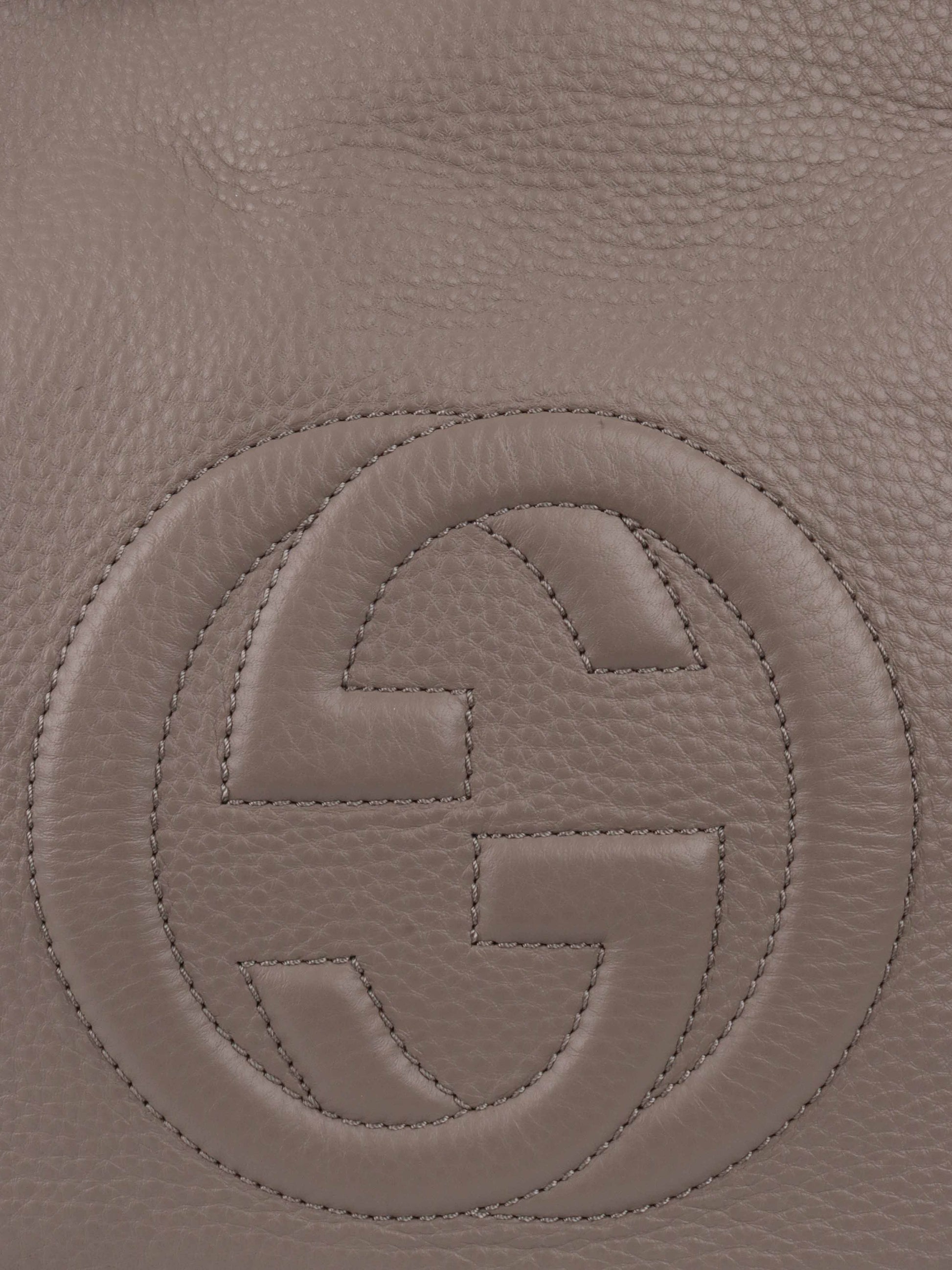 Gucci Soho Tote Medium in Grey.