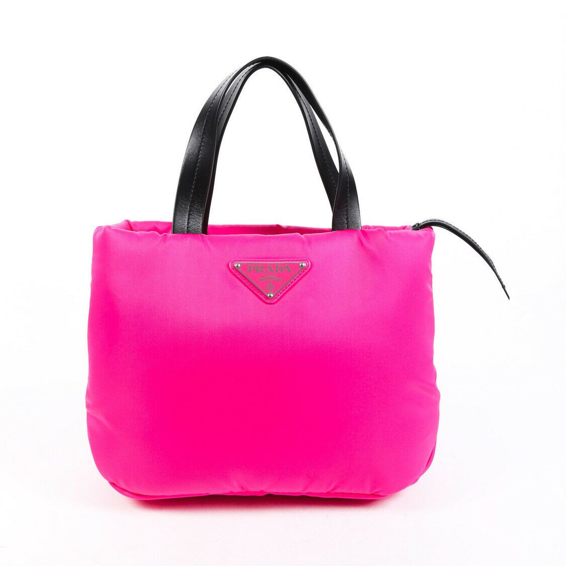 Prada Bag Shopper Tote Nylon Pink Small Tote Bag