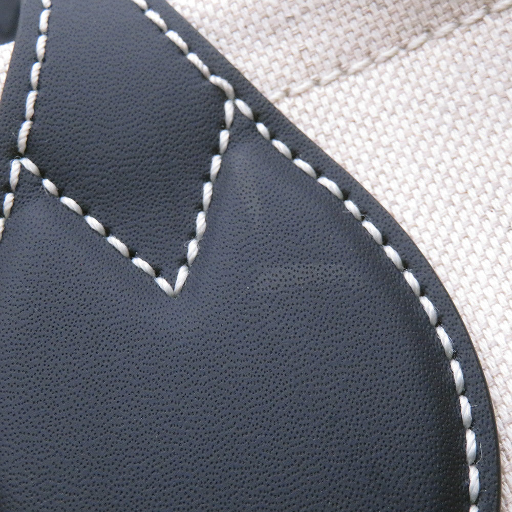 GUCCI Gucci Print Tote Bag Ivory/Navy772176 Canvas Leather