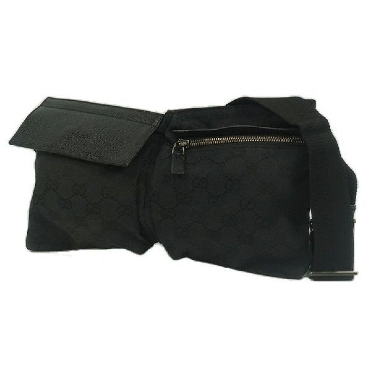 Gucci black cloth handbag