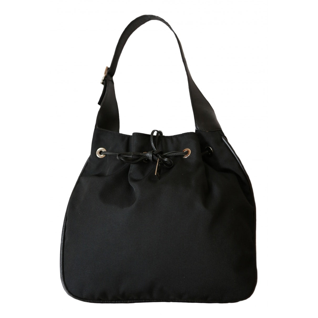 Gucci black cloth handbag