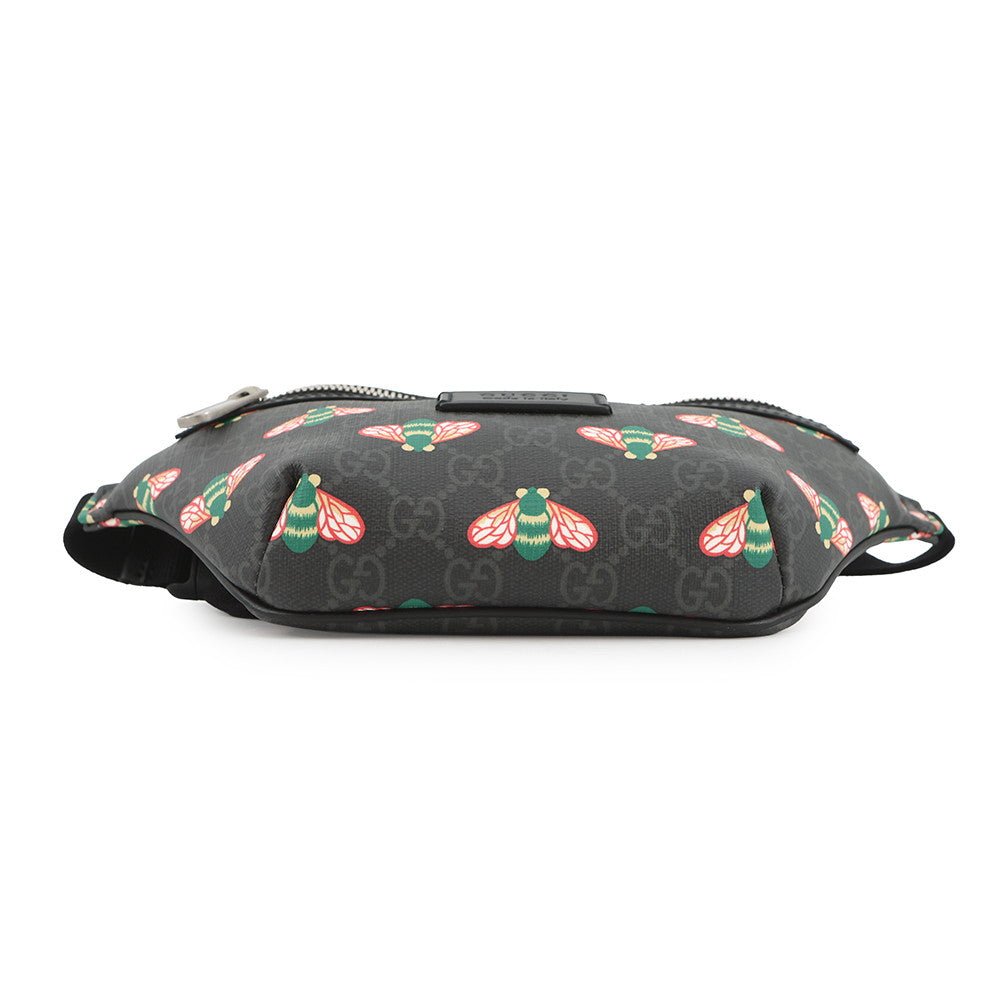 GUCCI GG Supreme Crossbody Bag Bee Black675181 GG Supreme