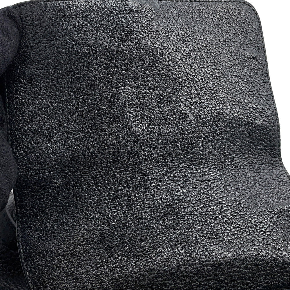 GUCCI Bamboo Backpack Black370833 Leather