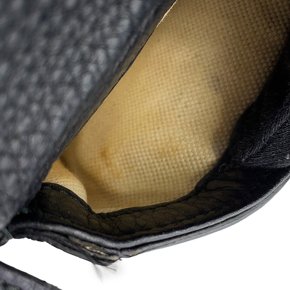 GUCCI Bamboo Backpack Black370833 Leather