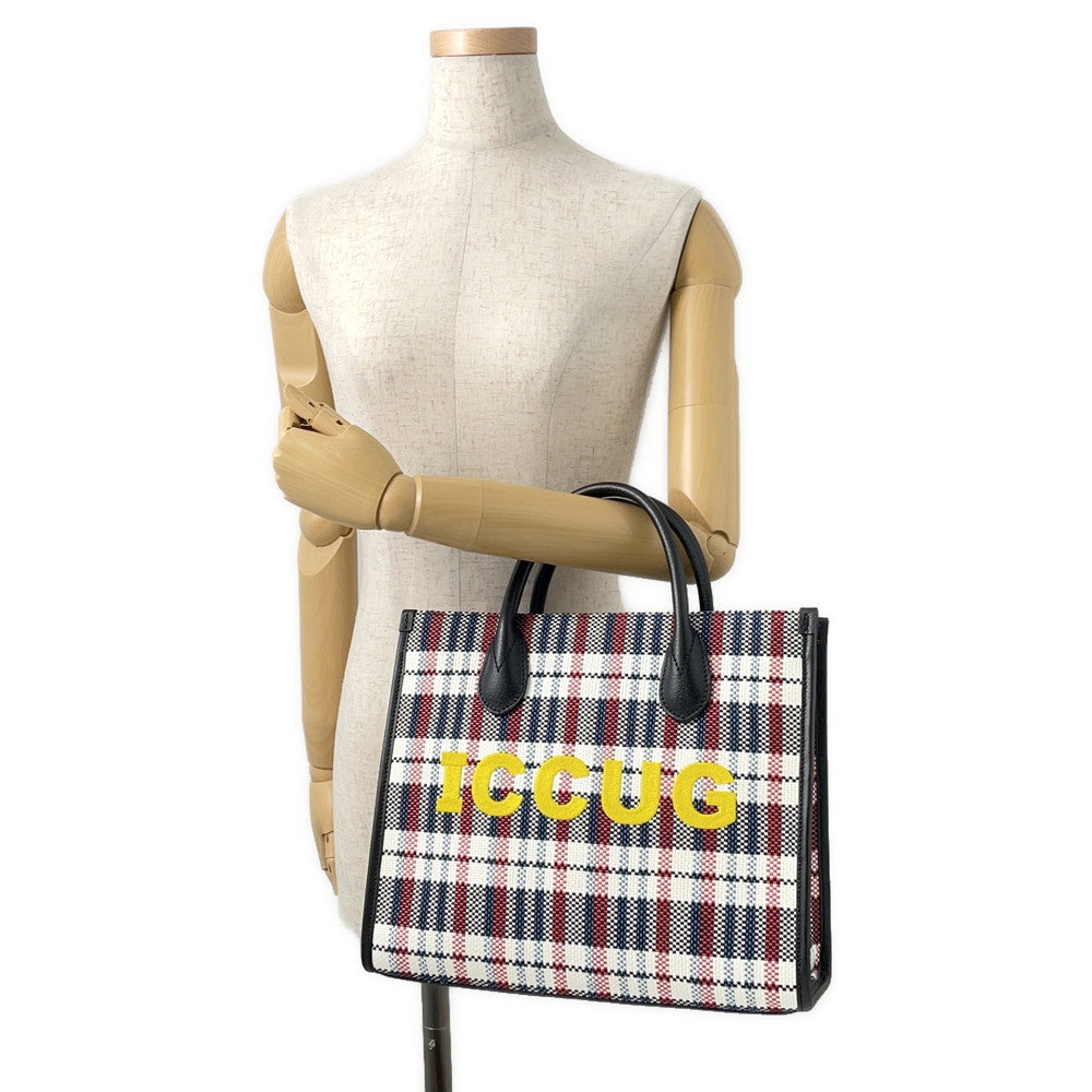 GUCCI Embroidery Tote Bag Multicolor659983 Canvas Leather