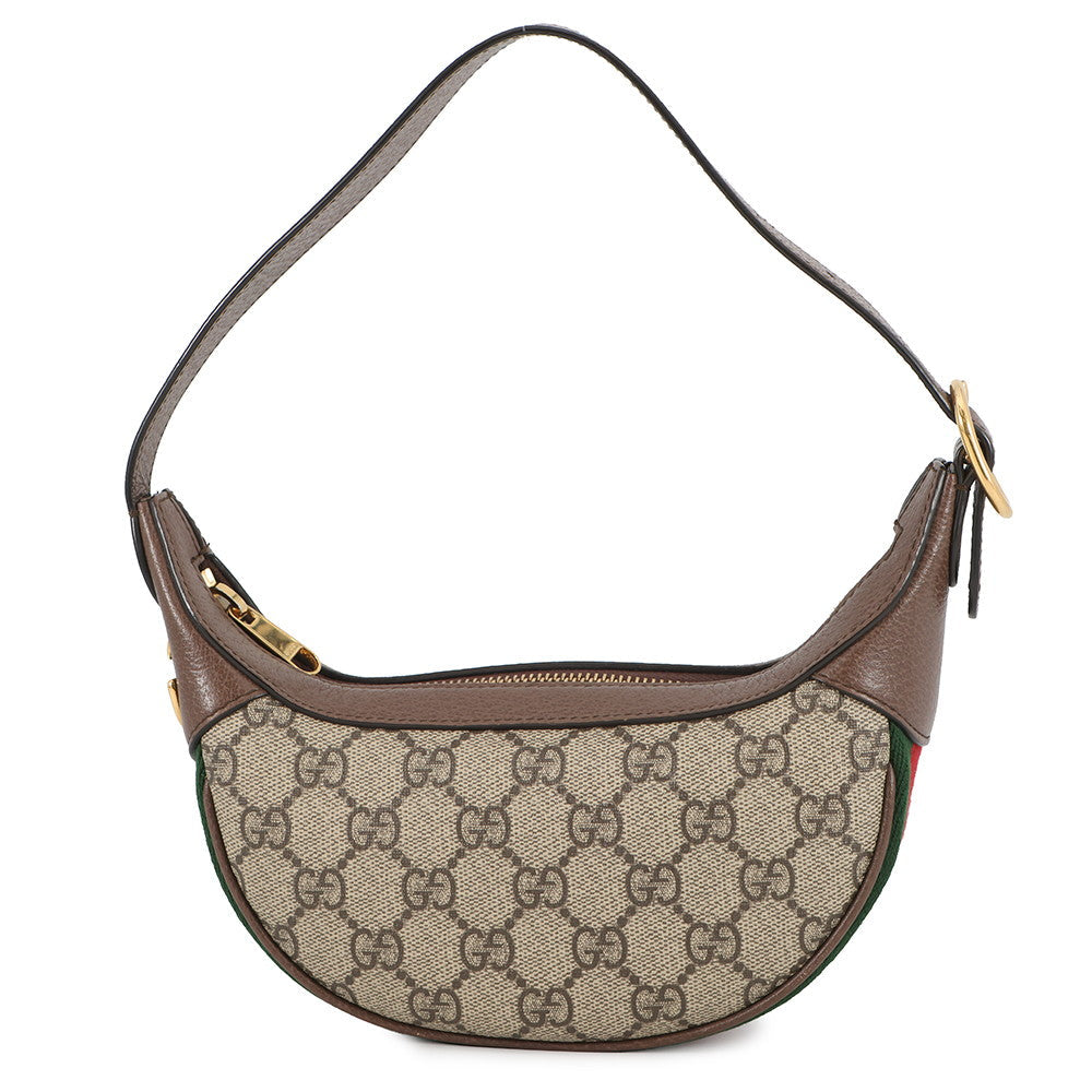 GUCCI Ophidia GG mini bag Beige/Brown658551 GG Supreme Leather