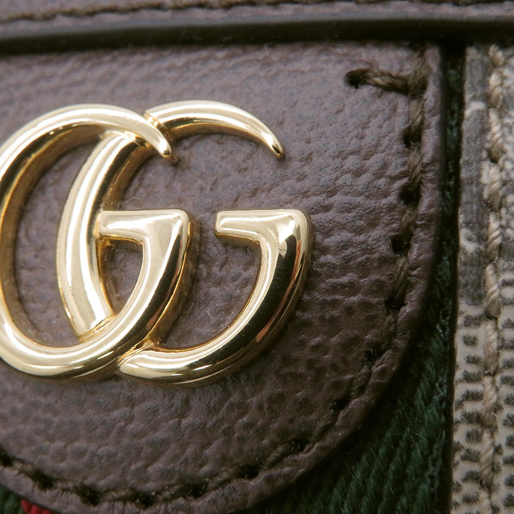 GUCCI Ophidia GG Supreme Travel Bag Beige/Brown772053 GG Supreme Leather Size Small