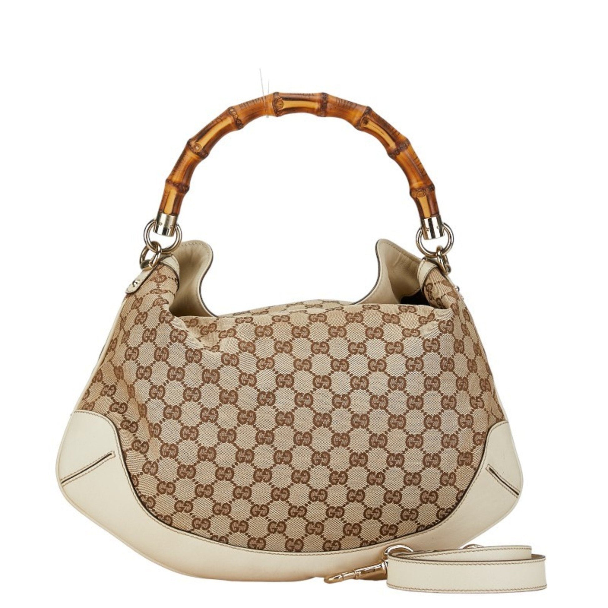 Gucci Bamboo Handbag Travel Bag Bamboo 672
