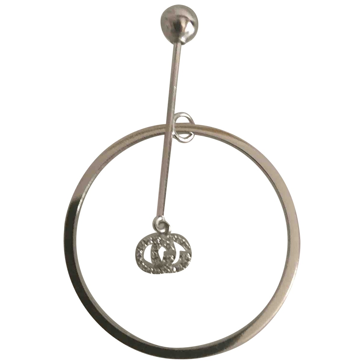 Gucci icon yellow white gold earrings