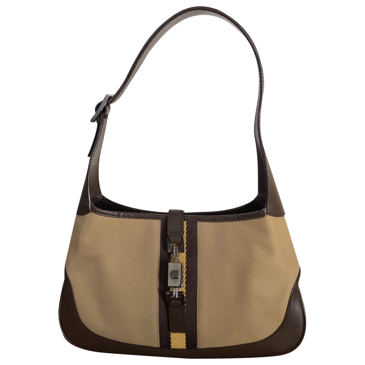 Gucci jackie brown leather handbag
