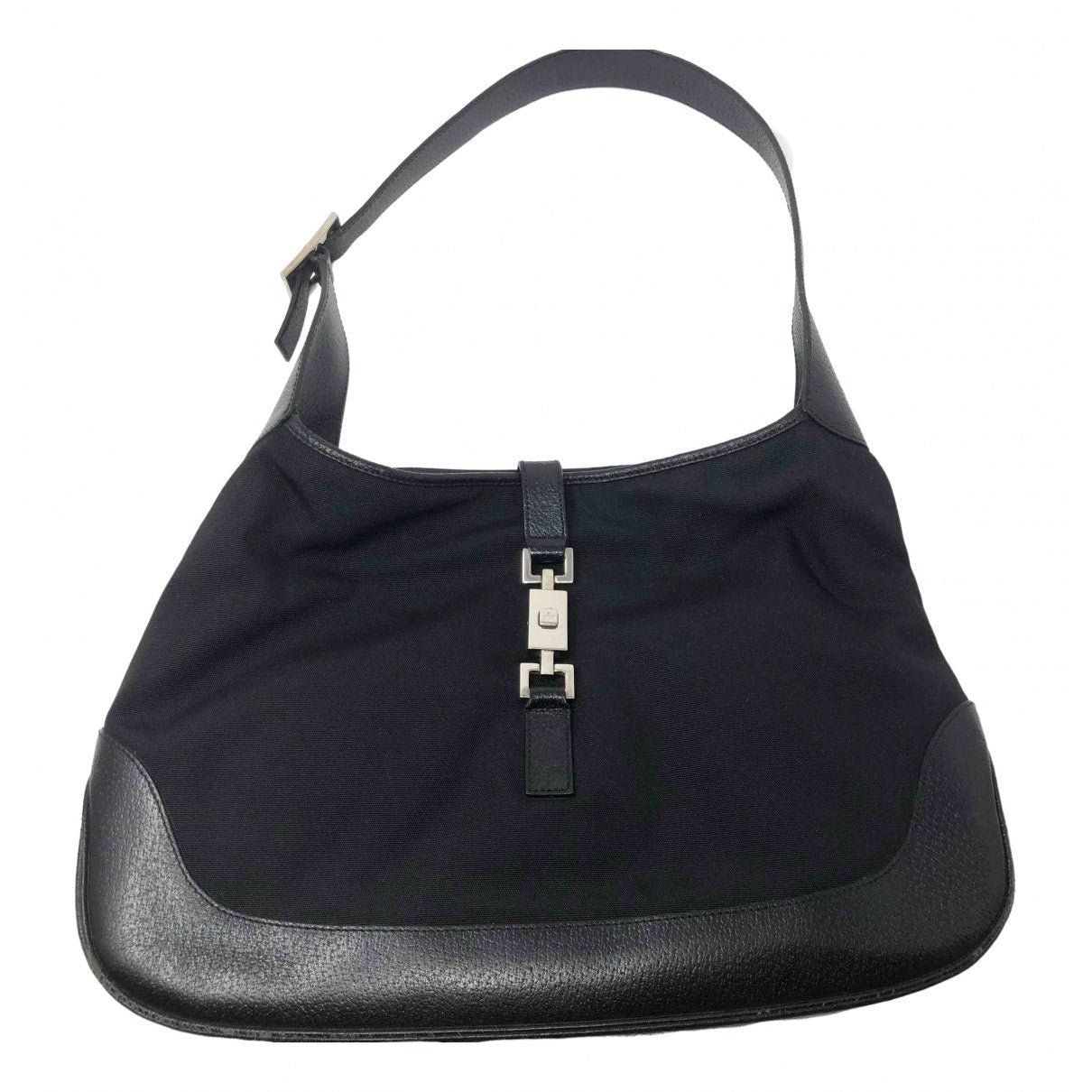 Gucci jackie black cloth handbag