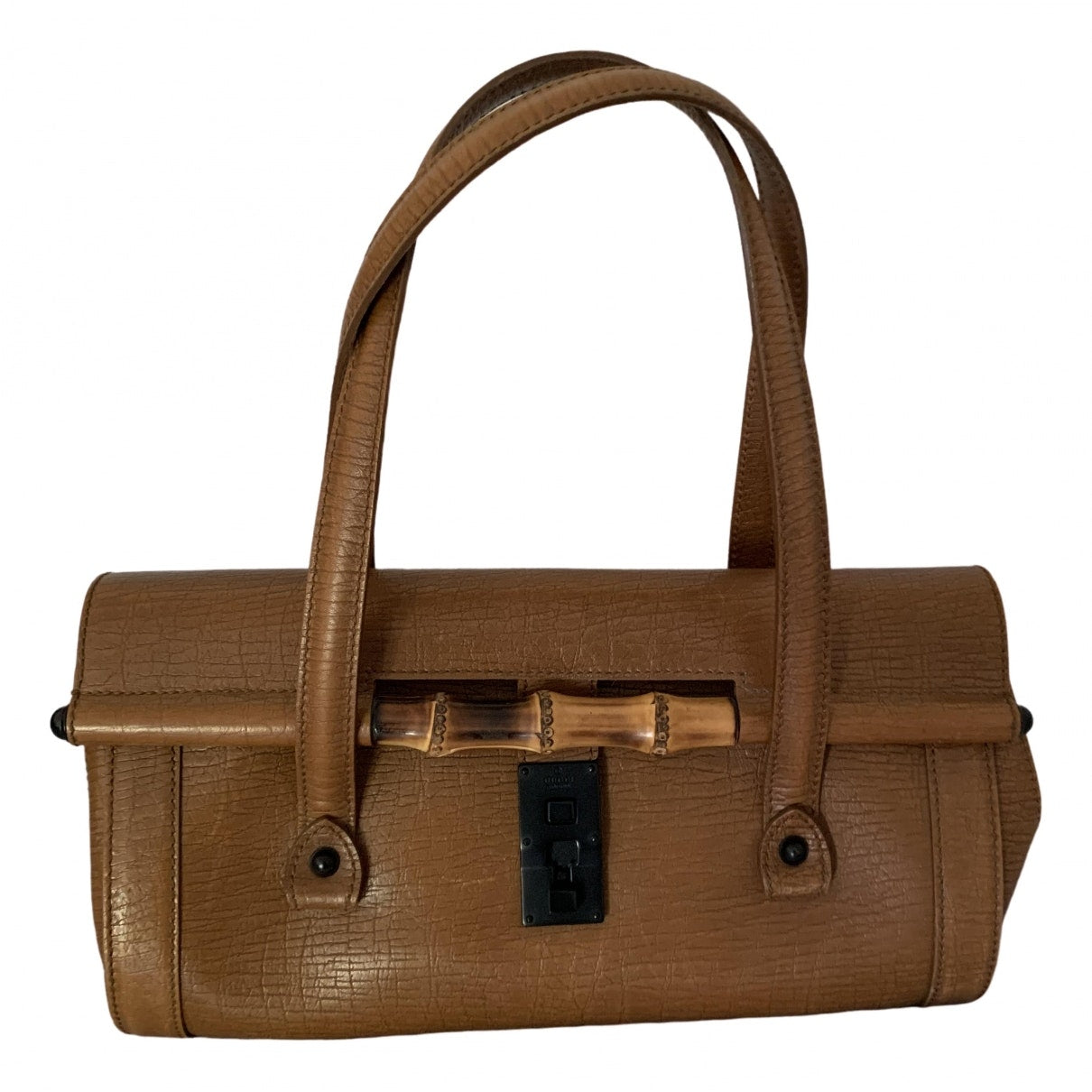 Gucci brown leather handbag