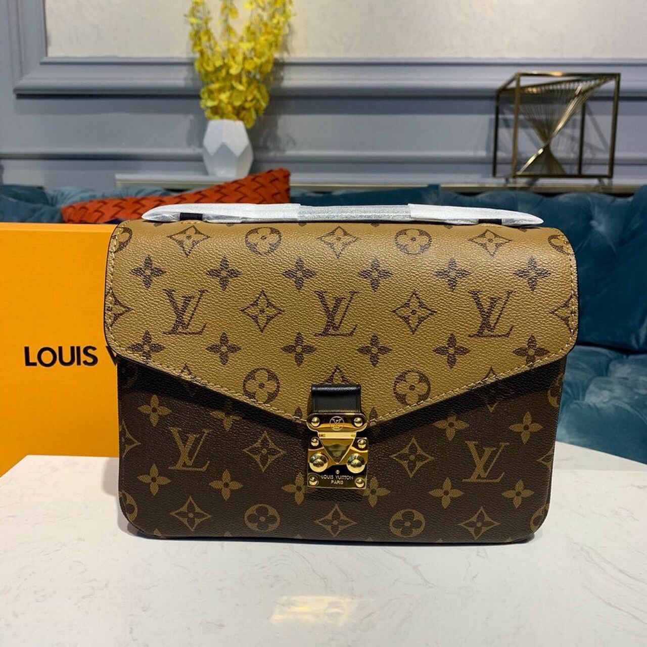 Top Quality Pochette Metis Reverse For Women Canvas Monogram Crossbody Bag