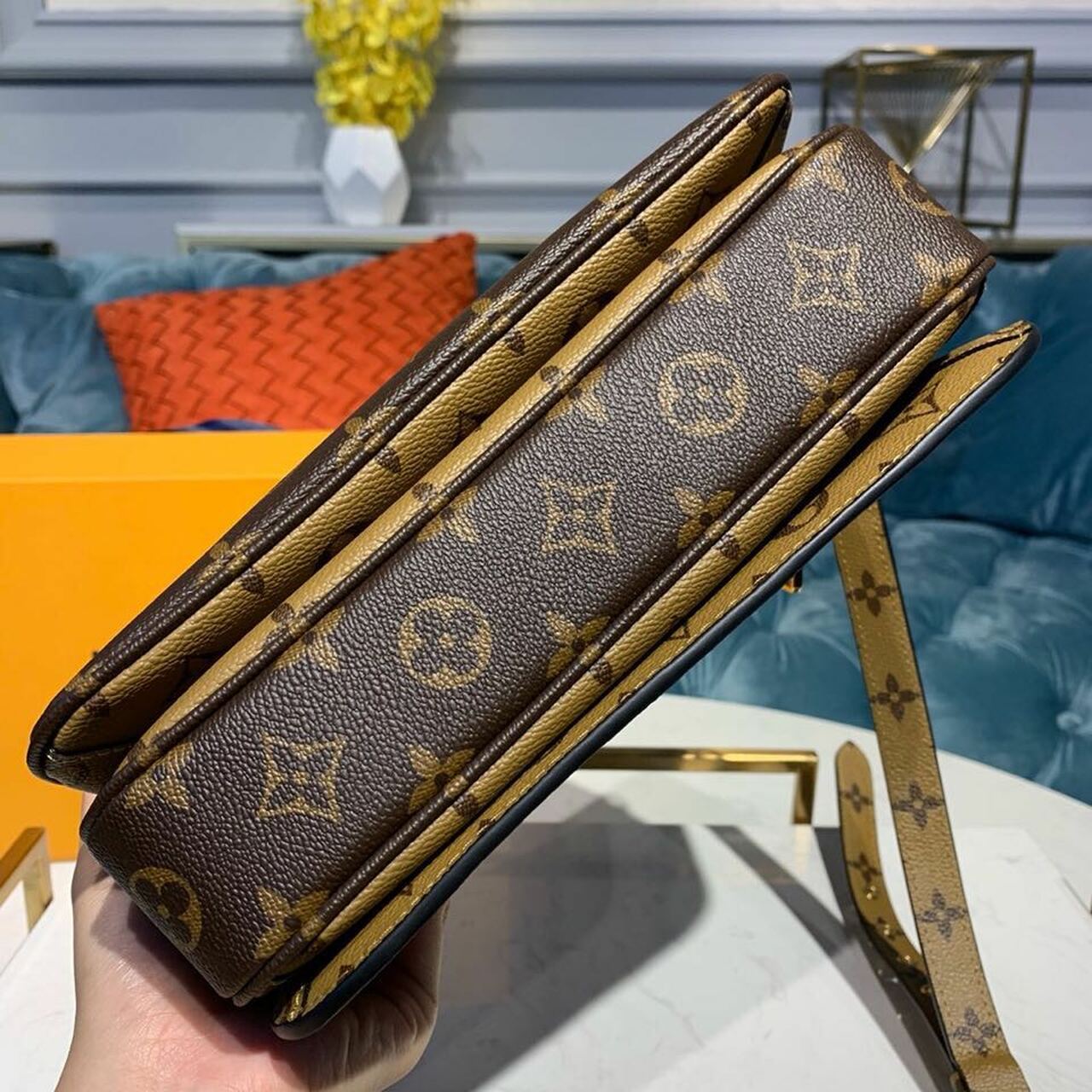 Top Quality Pochette Metis Reverse For Women Canvas Monogram Crossbody Bag