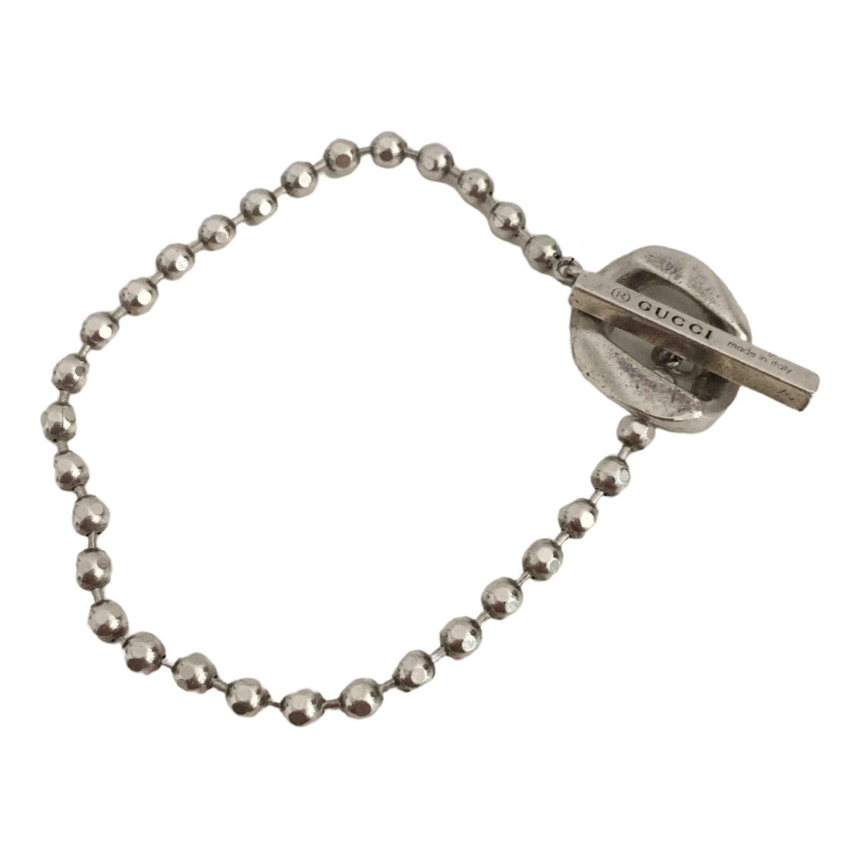 Gucci silver metal bracelets