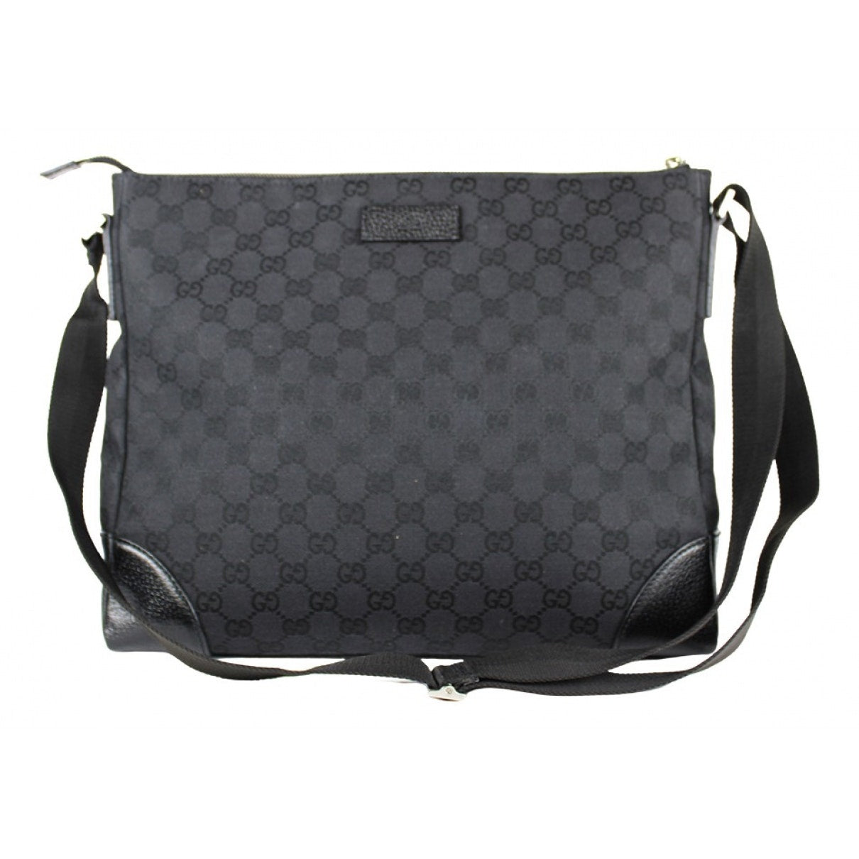 Gucci black cloth handbag