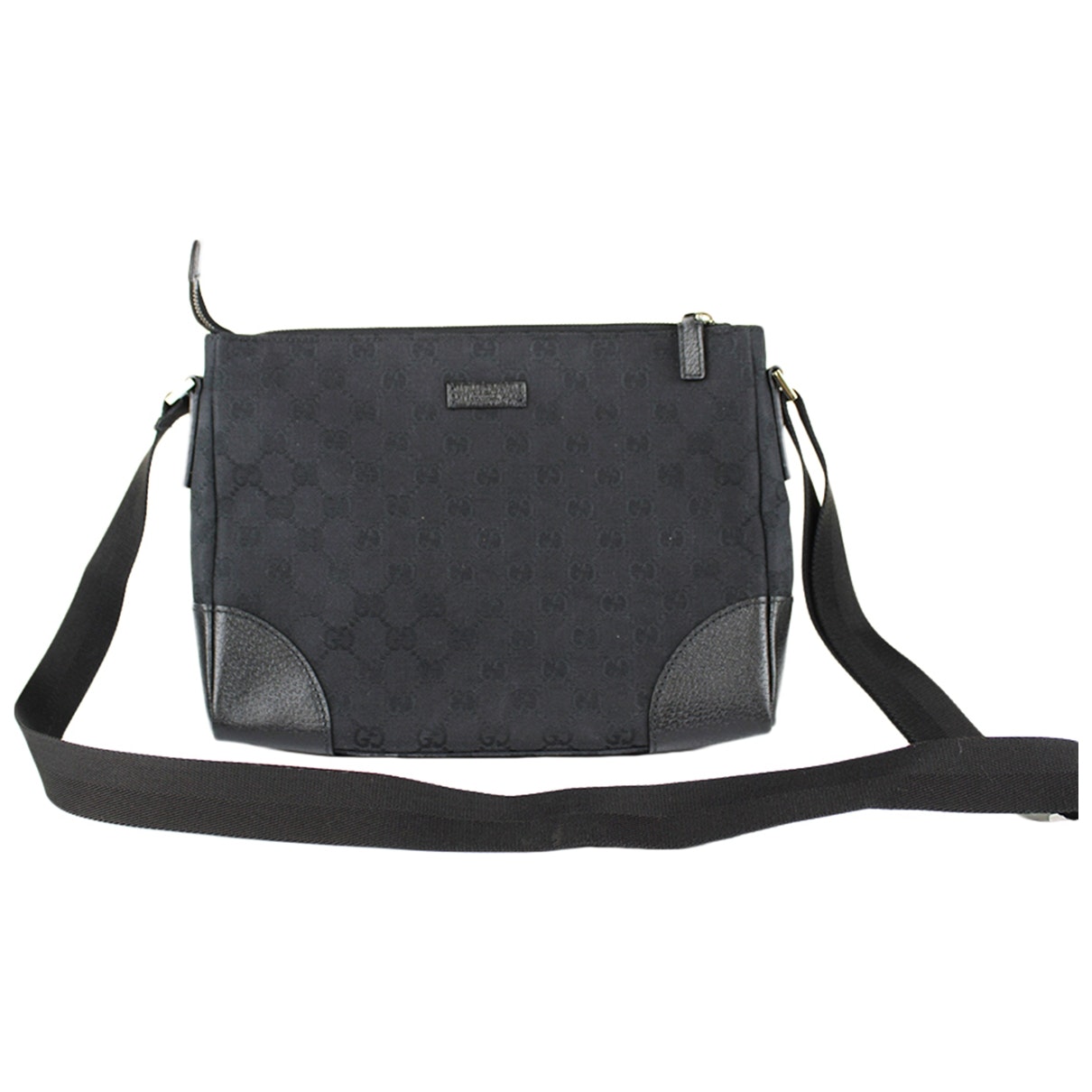 Gucci black cloth handbag