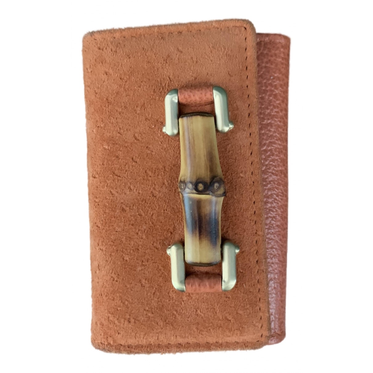 Gucci orange leather case