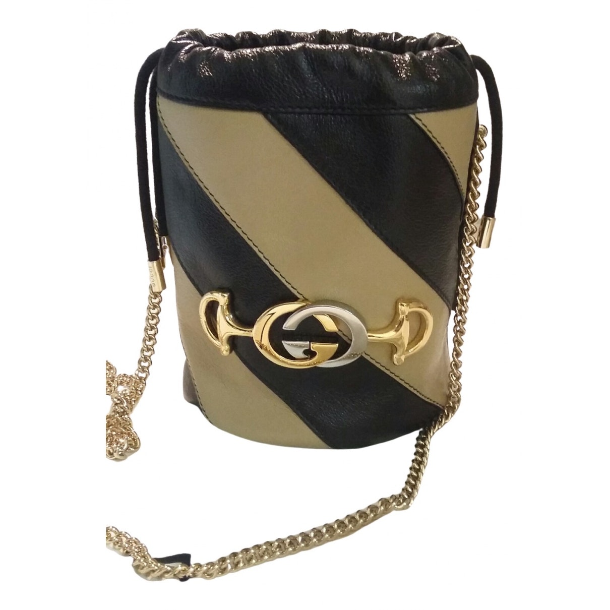Gucci zumi beige leather handbag