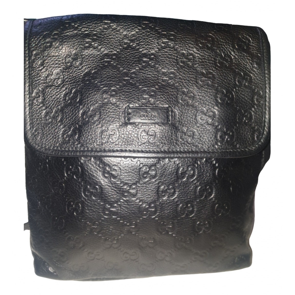 Gucci black leather bag