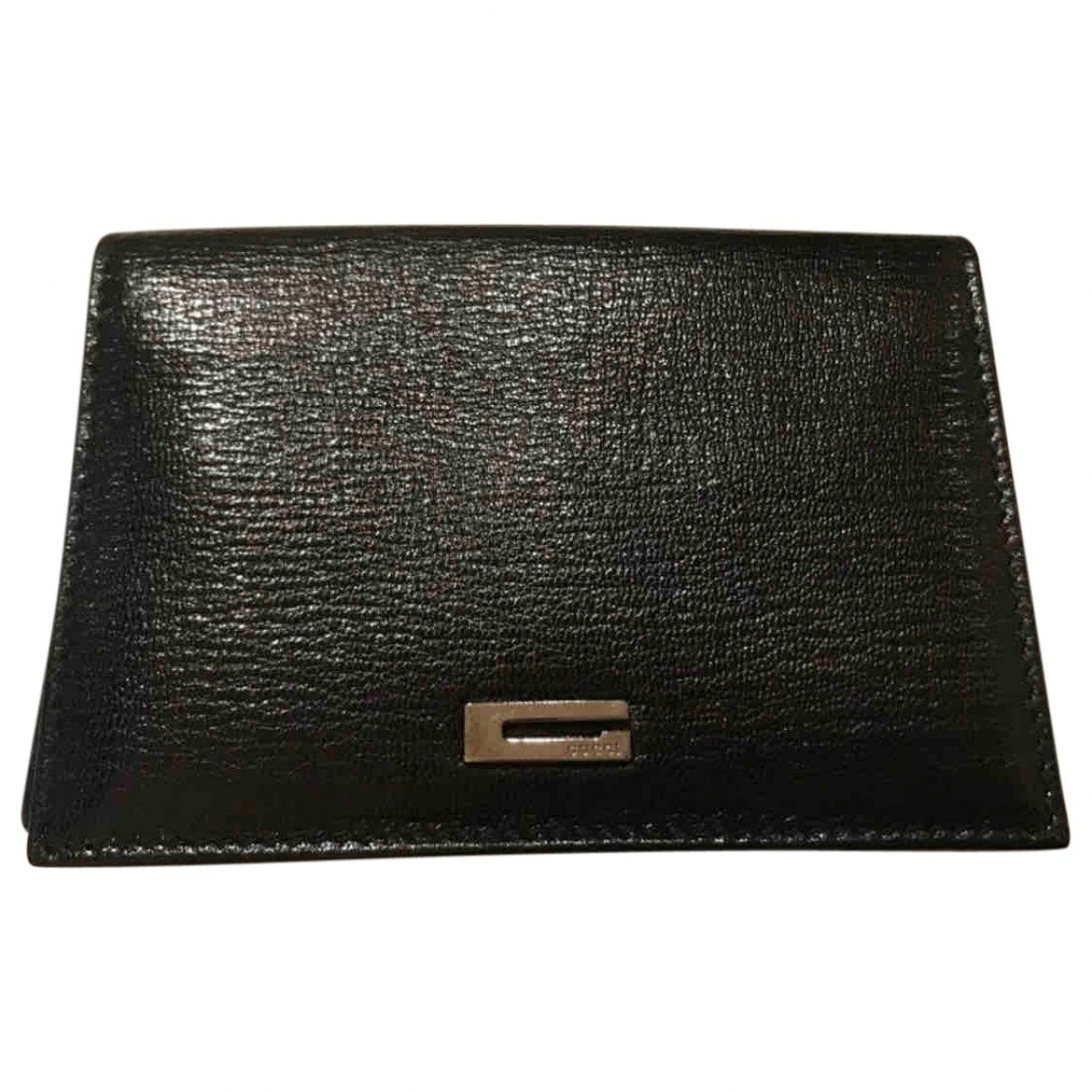 Gucci black leather case