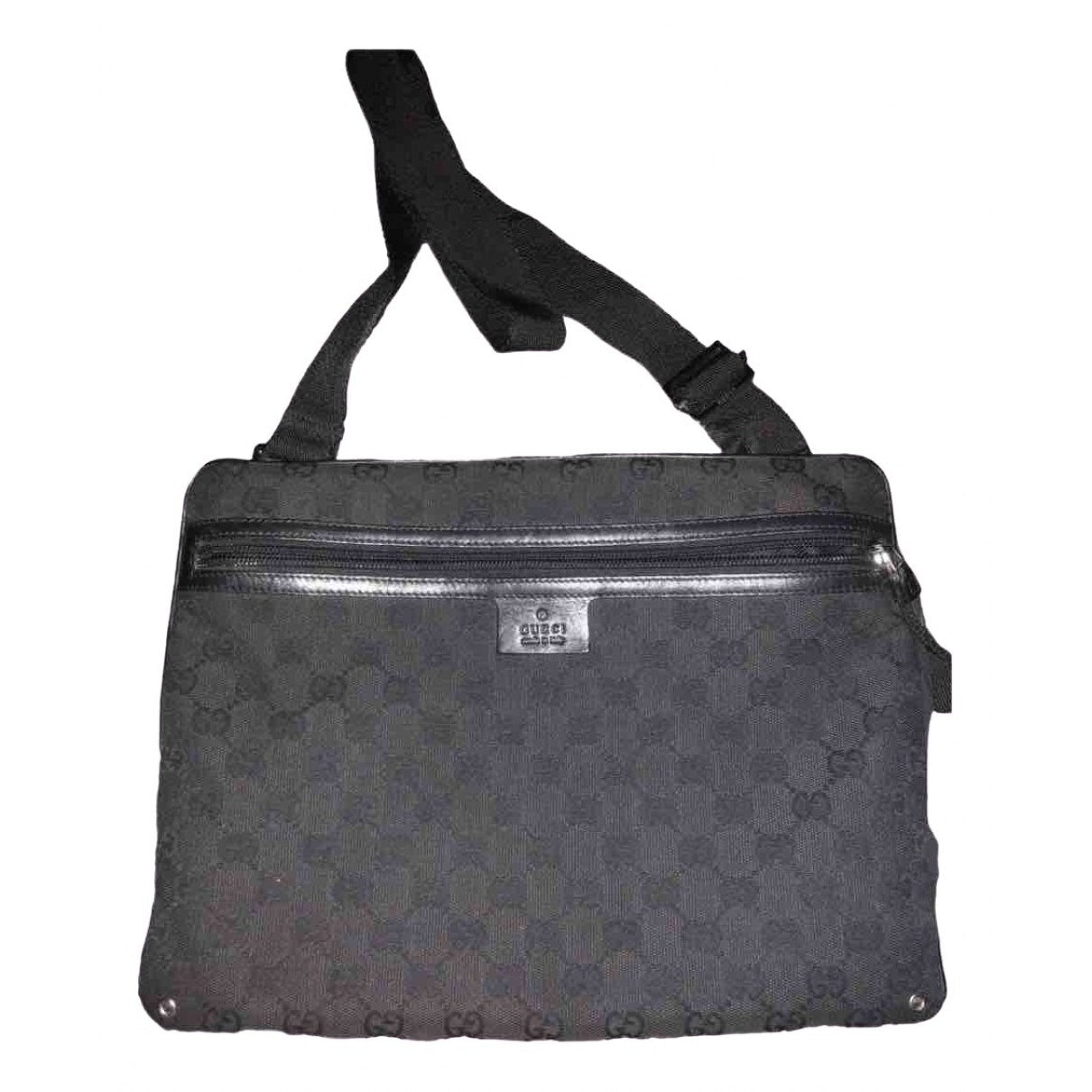 Gucci black cloth bag