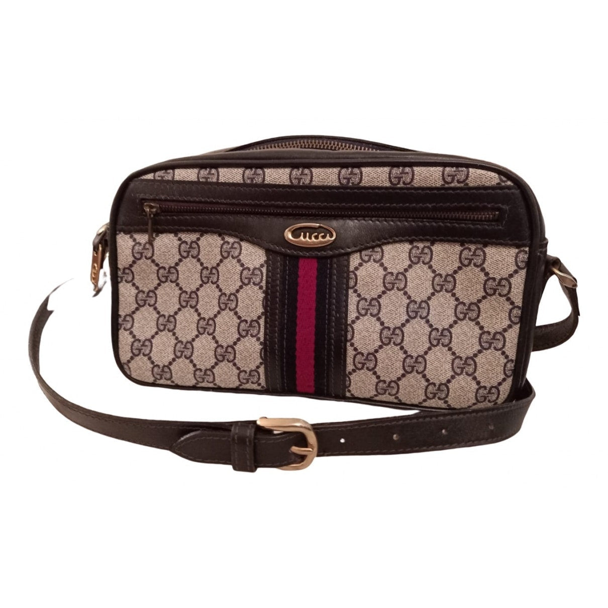 Gucci ophidia blue cloth handbag