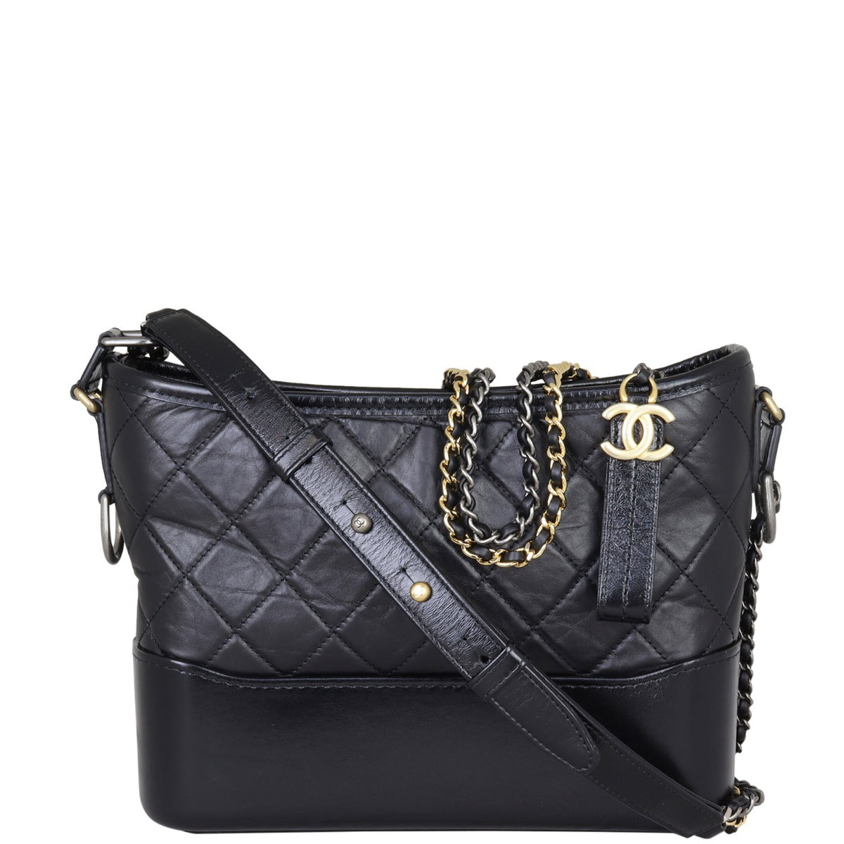 Chanel Gabrielle Hobo Black Small Hobo Bag