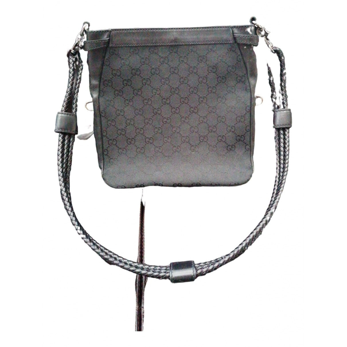 Gucci black cloth handbag