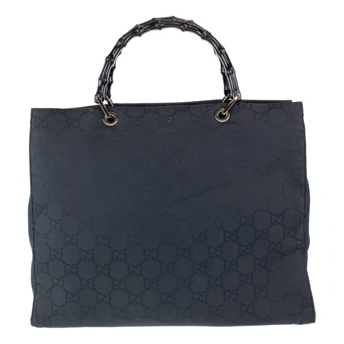 Gucci black synthetic handbag