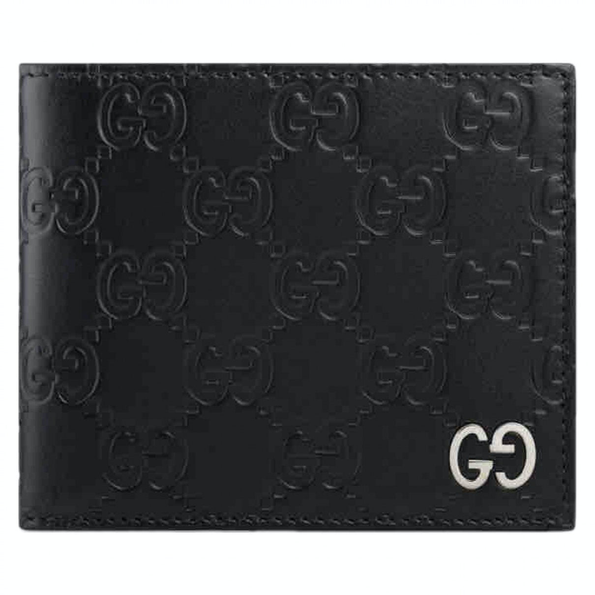 Gucci black leather case