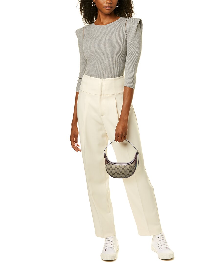 Gucci Ophidia Mini Gg Supreme Canvas & Leather Shoulder Bag