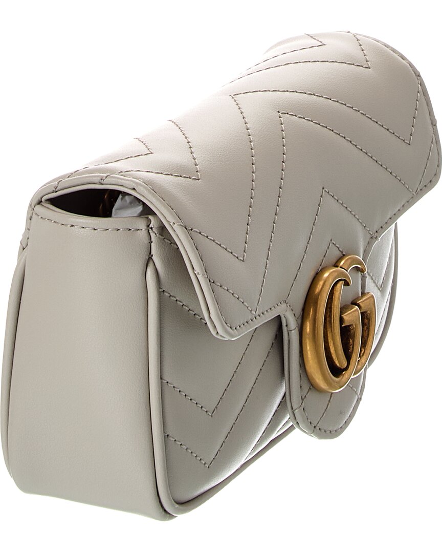 Gucci Gg Marmont Super Mini Matelasse Leather Shoulder Bag