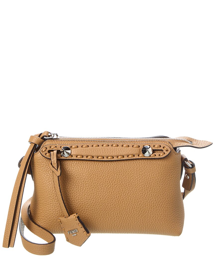 Fendi Handbag By The Way Selleria Satchel 14 Leather Beige Mini Satchel Bag