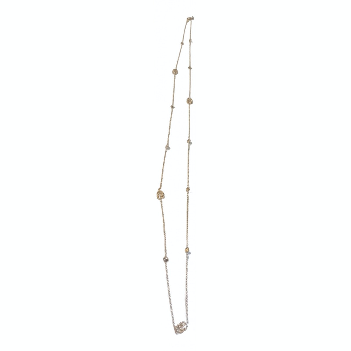 Gucci icon gold yellow gold long necklaces